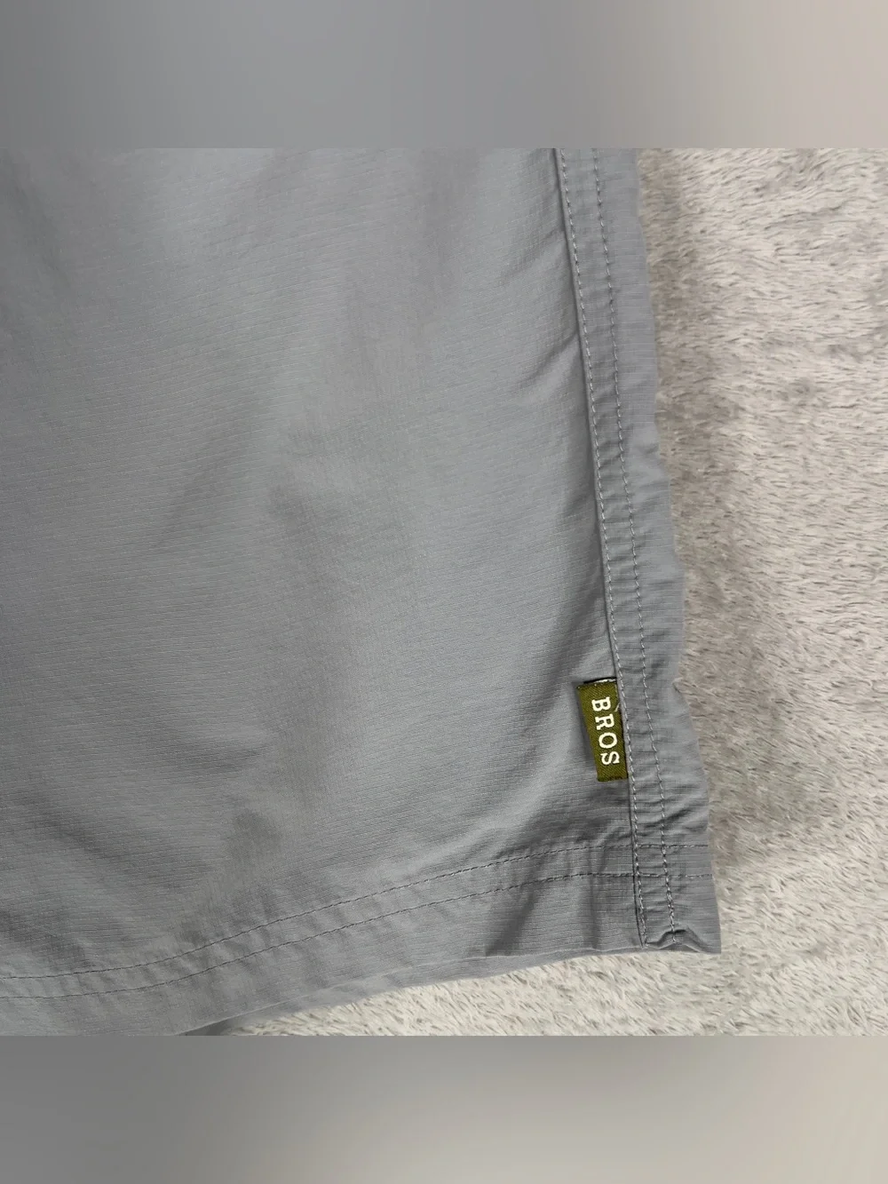 Howler Brothers Horizon Hybrid Shorts Men's 34 Gray Ripstop Nylon Hiking Fishing